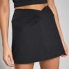 Twist Skort - Black -The Sports Edit Girlfriend Collective TWIST SKORT 6194 JB Black 0001