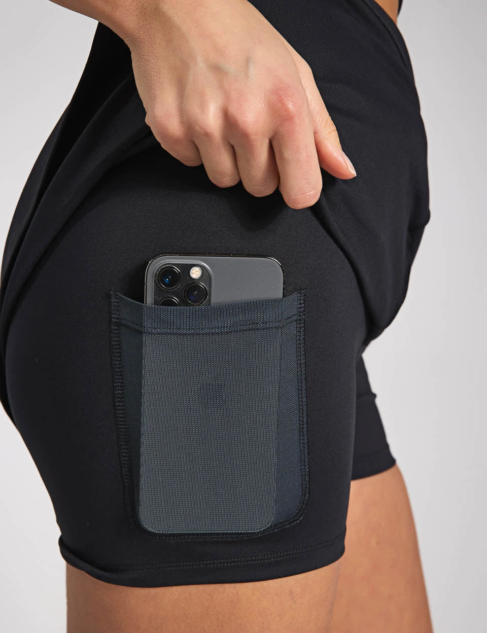 Twist Skort - Black 5 Twist Skort - Black - Image 3