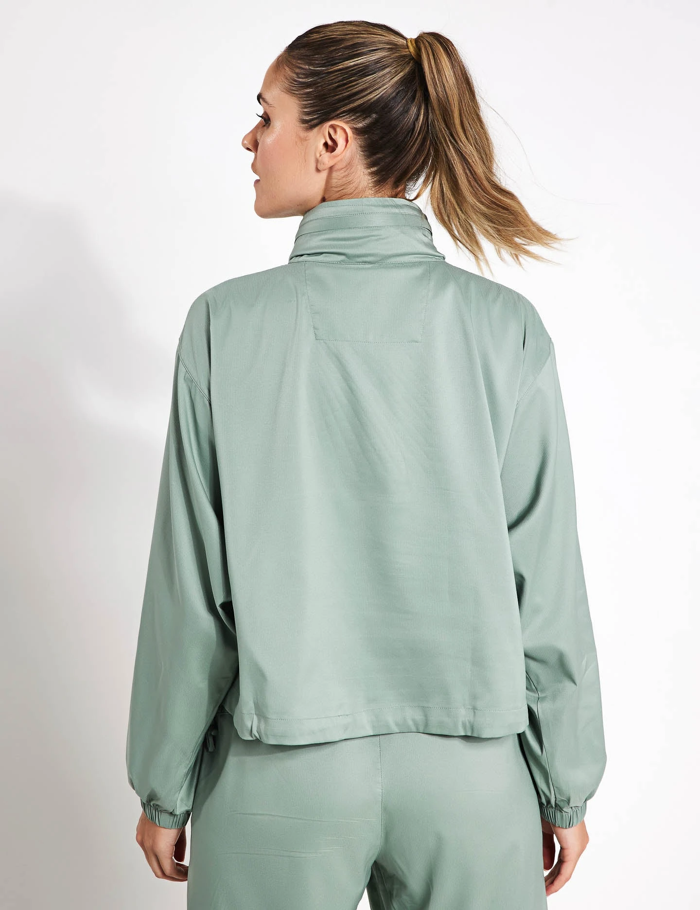 Hummingbird Half Zip Windbreaker - Chinoiserie 7 Hummingbird Half Zip Windbreaker - Chinoiserie - Image 5
