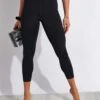 Compressive High Waisted 7/8 Legging - Black 2 Compressive High Waisted 7/8 Legging - Black -The Sports Edit Girlfriend Compressive Legging 7 8 Black 0010