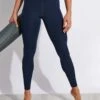 Compressive High Waisted Legging - Midnight