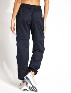 Convertible Stormwear Walking Trousers - Black -The Sports Edit Goodmove BOXY BURNOUT T SHIRT 5988 WHI 0009