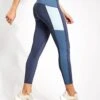 Go Move Printed 7/8 Gym Leggings - Medium Blue Mix
