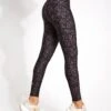 Go Move Printed High Waisted Gym Leggings - Brown Mix -The Sports Edit Goodmove Go Move P Legging T51 6545P BROWN MIX 0026