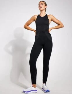 Go Seamless High Waisted Gym Leggings - Black -The Sports Edit Goodmove Go Seamless Legging T51 5763 B BLACK 0002