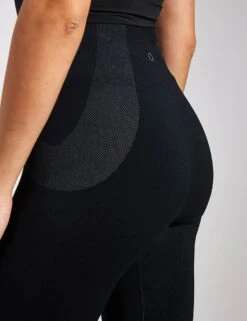 Go Seamless High Waisted Gym Leggings - Black -The Sports Edit Goodmove Go Seamless Legging T51 5763 B BLACK 0004