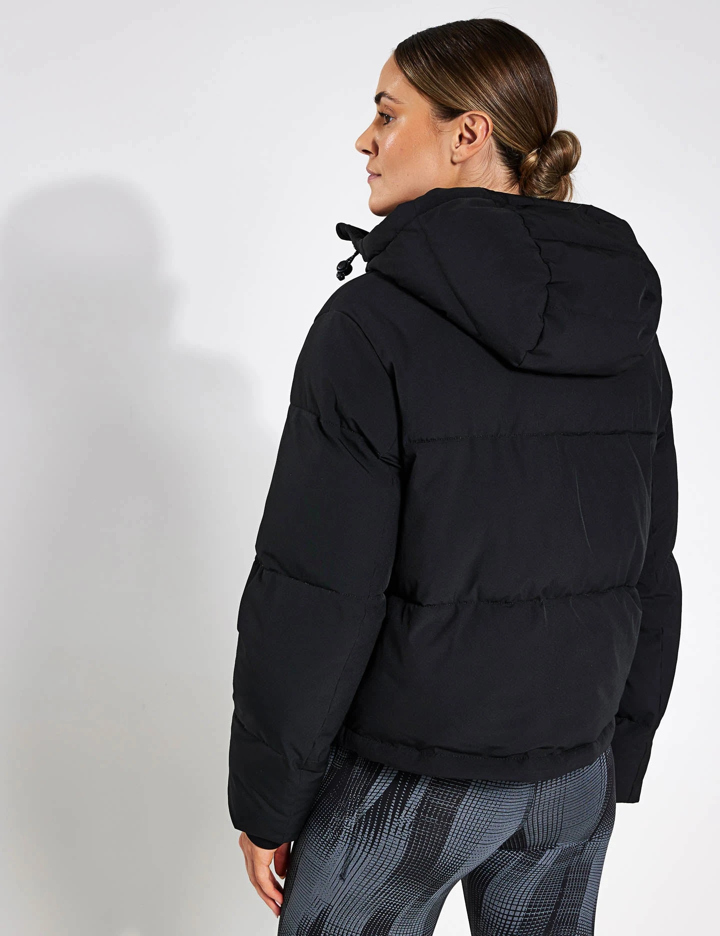 Matte Crop Jacket - Black 4 Matte Crop Jacket - Black - Image 2