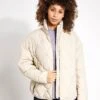 Packaway Quilted Funnel Neck Jacket - Beige 2 Packaway Quilted Funnel Neck Jacket - Beige -The Sports Edit Goodmove QUILTED JACKET 5355A BEI 0004