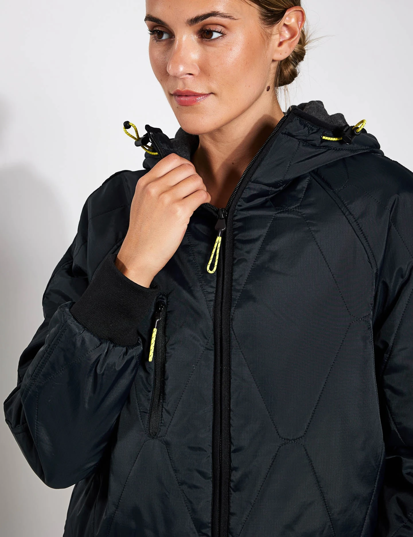 Stormwear Fleece Lined Longline Parka - Black 4 Stormwear Fleece Lined Longline Parka - Black - Image 2