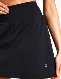 High Waisted Skort - Black 8 High Waisted Skort - Black -The Sports Edit Goodmove SKORT 5978 BLA Black 0004