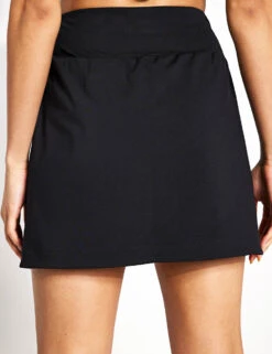 High Waisted Skort - Black 9 High Waisted Skort - Black -The Sports Edit Goodmove SKORT 5978 BLA Black 0006