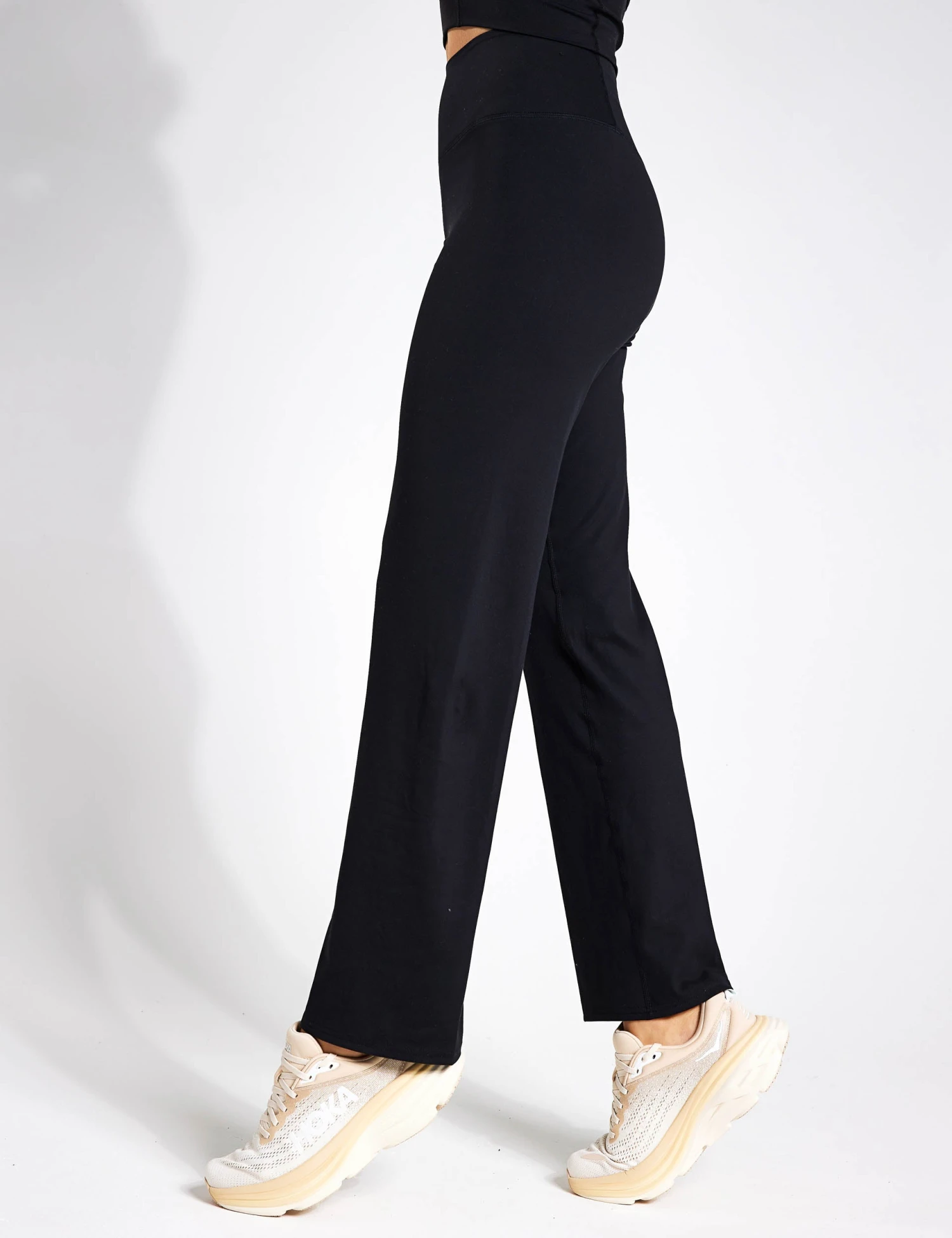 Straight Leg Yoga Joggers - Black 3 Straight Leg Yoga Joggers - Black