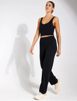 Straight Leg Yoga Joggers - Black 9 Straight Leg Yoga Joggers - Black -The Sports Edit Goodmove STRAIGHT LEG JOGGER T51 6073 Black 0012