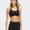 ADIDAS TLRD Impact Training High-Support Bra - Black/White