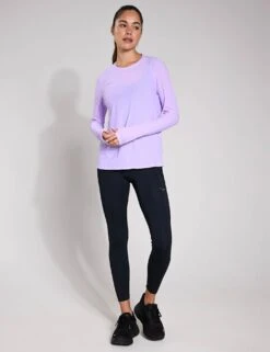 Hoka Airolite Run Long Sleeve - Aster Flower 13 Hoka Airolite Run Long Sleeve - Aster Flower -The Sports Edit Hoka Airolite Run Long Sleeve Aster Flower 1151083 ARFS 0011