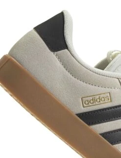 ADIDAS VL Court 3.0 Shoes - Off White/Grey Six/Gold Metallic 11 ADIDAS VL Court 3.0 Shoes - Off White/Grey Six/Gold Metallic -The Sports Edit JP5351 8 FOOTWEAR Photography Detail View 1 white