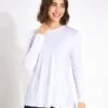 Kendall Long Sleeve Top - White