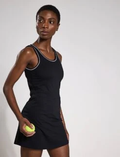 Bonnie Dress - Black 10 Bonnie Dress - Black -The Sports Edit Lilybod BONNIE Dress Black LD02 BL 0004 fac81cf2 08f1 45d8 8e31 c24414cba252