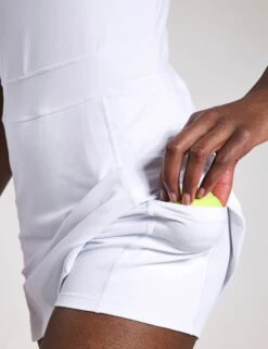 Bonnie Dress - White -The Sports Edit Lilybod BONNIE Dress White LD02 WT 0025