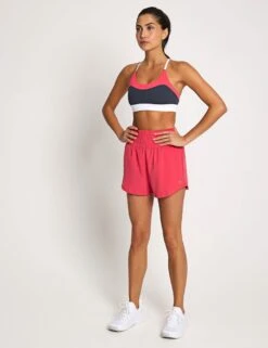 Bronte Running Short - Coral -The Sports Edit Lilybod BRONTE Running Short LZS33 RS Coral 0015