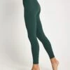 Chloe Cloud-Core Legging - Deep Green -The Sports Edit Lilybod CHLOE Cloud Core Legging SL 01 DG Deep Green 0002
