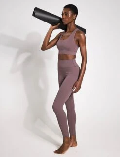 Frankie Cloud-Core Sports Bra - Grape -The Sports Edit Lilybod FRANKIE Cloud Core Sports Bra Grape SC 22 GRP 0001