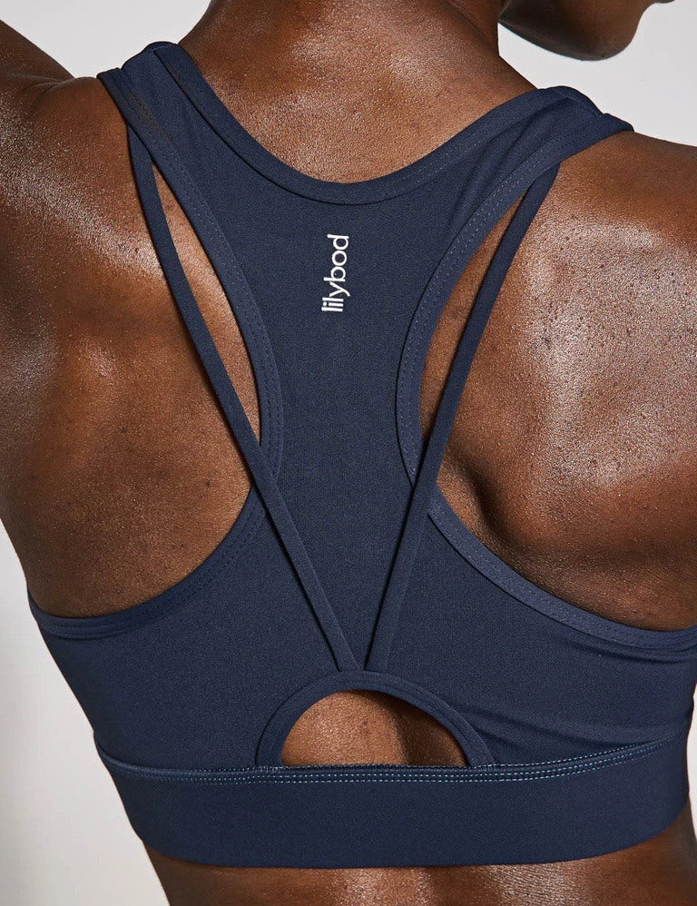 Frankie Cloud-Core Sports Bra - Navy Blue 5 Frankie Cloud-Core Sports Bra - Navy Blue - Image 3