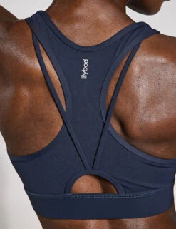 The Frankie Leggings Set - Navy Blue -The Sports Edit Lilybod FRANKIE Cloud Core Sports Bra Navy Blue SC 22 NB 0004