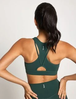 Frankie Cloud-Core Sports Bra - Deep Green