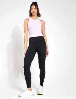 Harmony Ribbed Tank - Lilac 9 Harmony Ribbed Tank - Lilac -The Sports Edit Lilybod Harmony Rib tank LT44 LR Lilac 0013