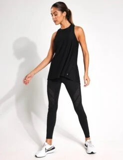 Kendall-XR Tank Top - Smoke Black -The Sports Edit Lilybod KENDALL TANK TOP XR LT60 B Smoke Black 0009