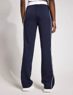 The Rihanna Set - Navy Blue/White Piping 14 The Rihanna Set - Navy Blue/White Piping -The Sports Edit Lilybod KIRSTEN Wide Leg Pant Navy Blue white piping LL178 NB 0003