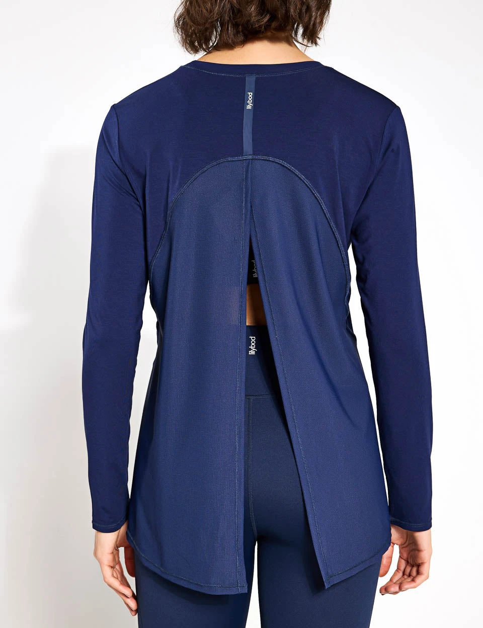 Kendall Long Sleeve Top - Navy 4 Kendall Long Sleeve Top - Navy - Image 2