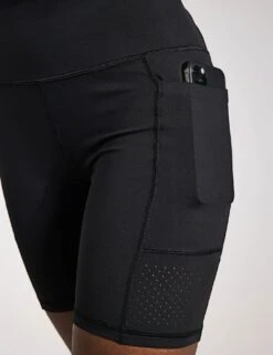 Lottie Bike Short - Black 8 Lottie Bike Short - Black -The Sports Edit Lilybod LOTTIE Bike Short Black LS31 BL 0003