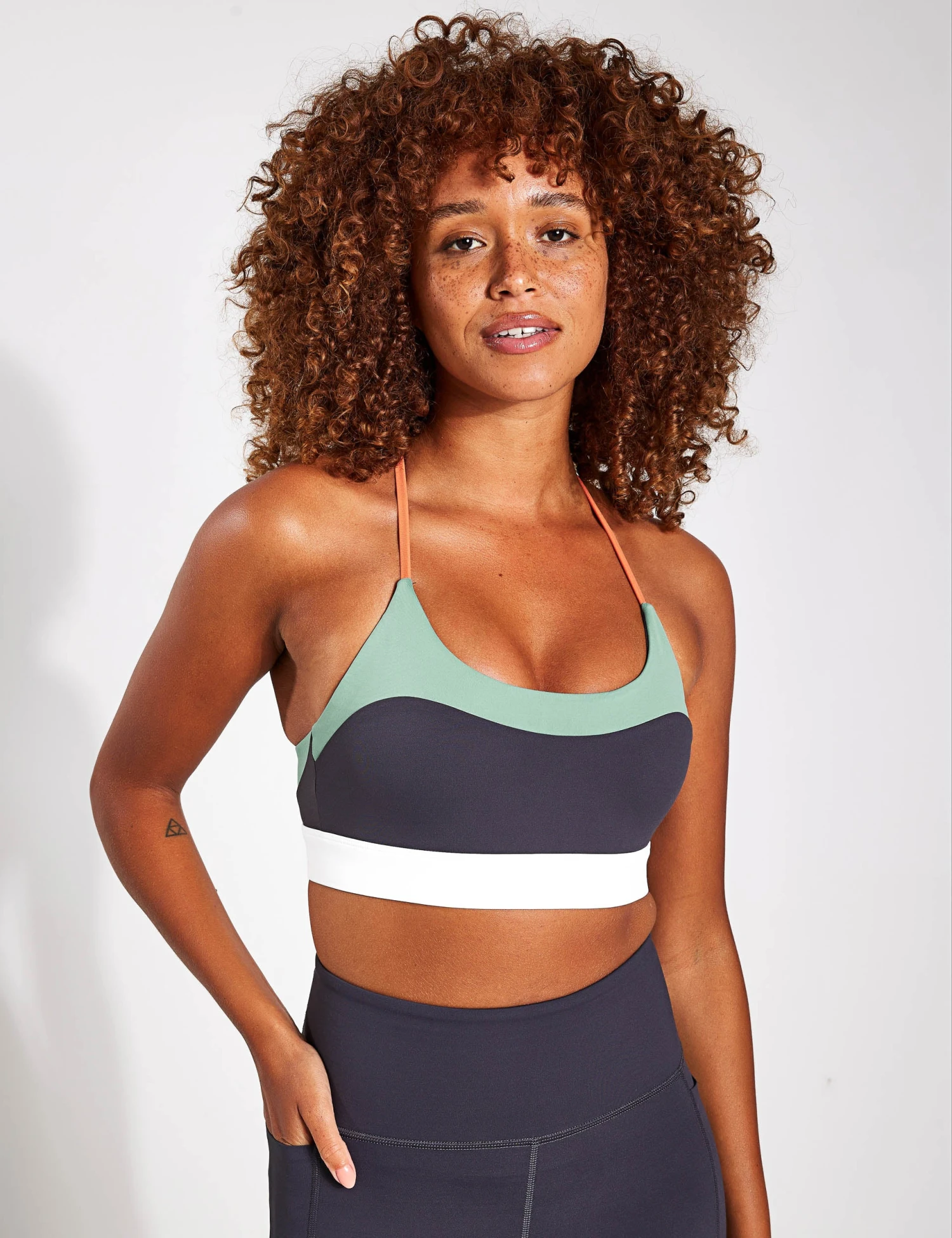 Limitless Sports Bra - Charcoal 3 Limitless Sports Bra - Charcoal