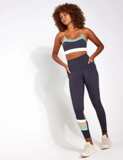 Limitless Sports Bra - Charcoal 9 Limitless Sports Bra - Charcoal -The Sports Edit Lilybod Limitless Sports Bra LC103 CH Charcoal 0002