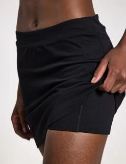 Maya Skirt - Black -The Sports Edit Lilybod MAYA Skirt Black LSK02 BL 0001