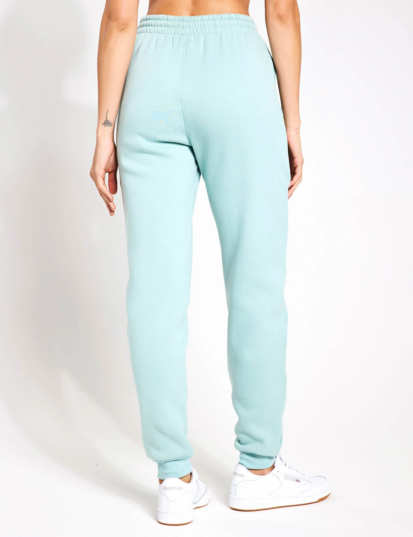 Millie Slim Fleece Track Pant - Sage Green 4 Millie Slim Fleece Track Pant - Sage Green - Image 2