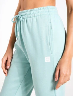 Millie Slim Fleece Track Pant - Sage Green 8 Millie Slim Fleece Track Pant - Sage Green -The Sports Edit Lilybod Millie Slim Fleece Trackpant LL88 SG Sage Green 0005