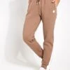 Millie Slim Fleece Track Pant - Taupe 2 Millie Slim Fleece Track Pant - Taupe -The Sports Edit Lilybod Millie Slim Fleece Trackpant LL88 TP Taupe 0002