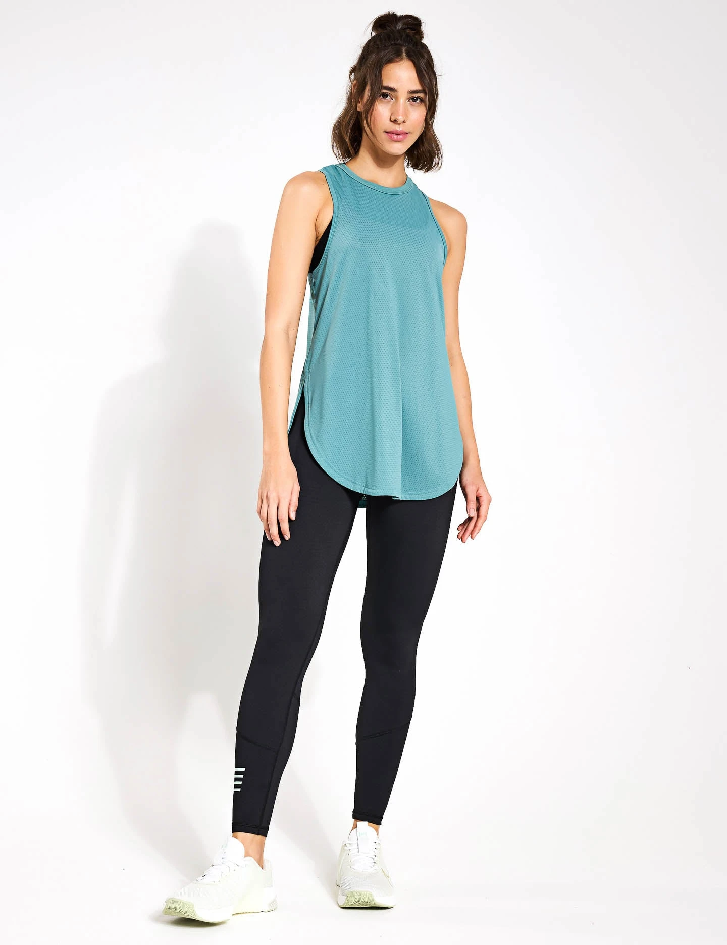 Zela Tank Top - Teal 6 Zela Tank Top - Teal - Image 4