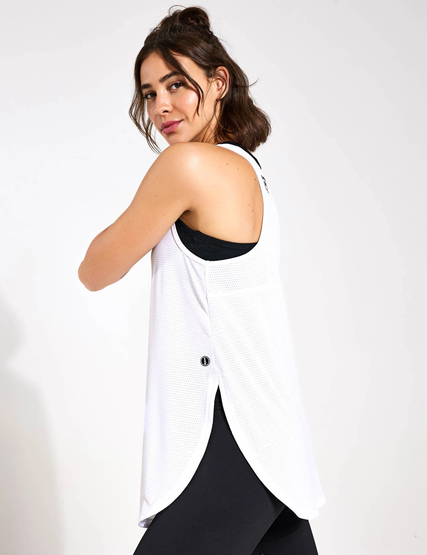 Zela Tank Top - White 5 Zela Tank Top - White - Image 3