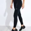 Nike Pro 365 7/8 Leggings - Black/White -The Sports Edit Nike NIKE PRO 365 TIGHT 7 8 HI RISE DA0483 013 BLACK WHITE 0001