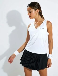 NikeCourt Victory Tank - White/Black