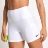 NikeCourt Dri-FIT Tennis Shorts With Pockets - White/Black 1 NikeCourt Dri-FIT Tennis Shorts With Pockets - White/Black -The Sports Edit Nike NikeCourt Dri FIT Tennis Shorts with Pockets White Black FZ6677 101S 0004
