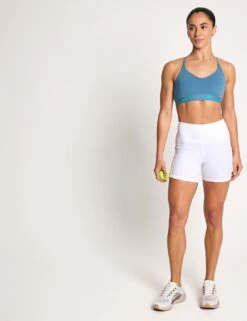 NikeCourt Dri-FIT Tennis Shorts With Pockets - White/Black 9 NikeCourt Dri-FIT Tennis Shorts With Pockets - White/Black -The Sports Edit Nike NikeCourt Dri FIT Tennis Shorts with Pockets White Black FZ6677 101S 0017