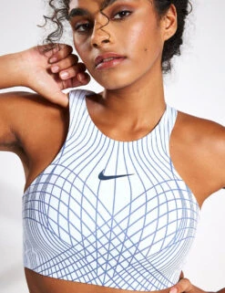 Nike Swoosh Phoenix Sports Bra - Blue Tint/Diffused Blue 12 Nike Swoosh Phoenix Sports Bra - Blue Tint/Diffused Blue -The Sports Edit Nike Swoosh Phoenix Sports Bra dv9994 423 Blue 0044