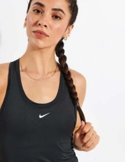 Nike Dri-FIT One Tank - Black -The Sports Edit Nike W NK DRI FIT ONE TANK DD0623 010 BLACK 0025