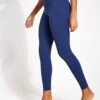 Nike Zenvy High Waisted Leggings - Midnight Navy/Black -The Sports Edit Nike Zenvy High Waisted Leggings dq6013 410 Navy Black 0010