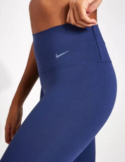 Nike Zenvy High Waisted Leggings - Midnight Navy/Black -The Sports Edit Nike Zenvy High Waisted Leggings dq6013 410 Navy Black 0024